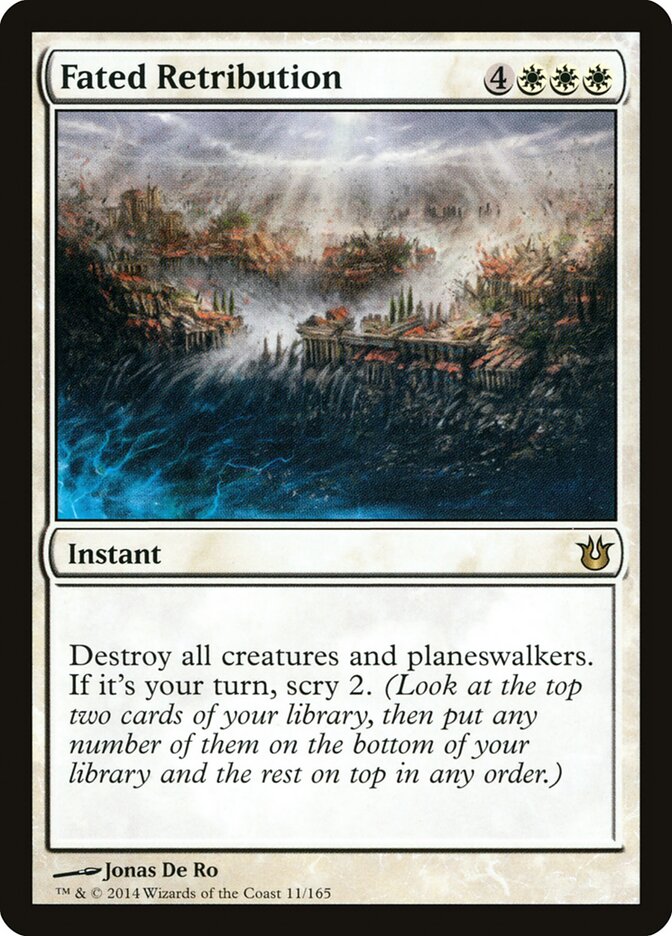Fated Retribution (11) - Born of the Gods (BNG)