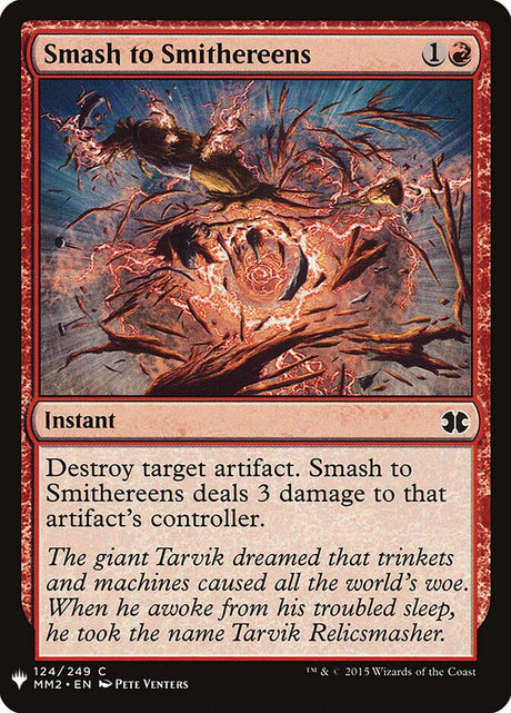 Smash to Smithereens (MM2-124) - The List (PLST)