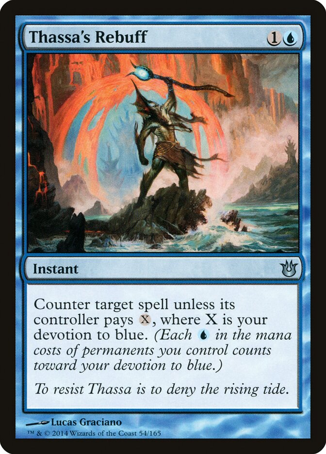 Thassa's Rebuff (54) - Born of the Gods (BNG)