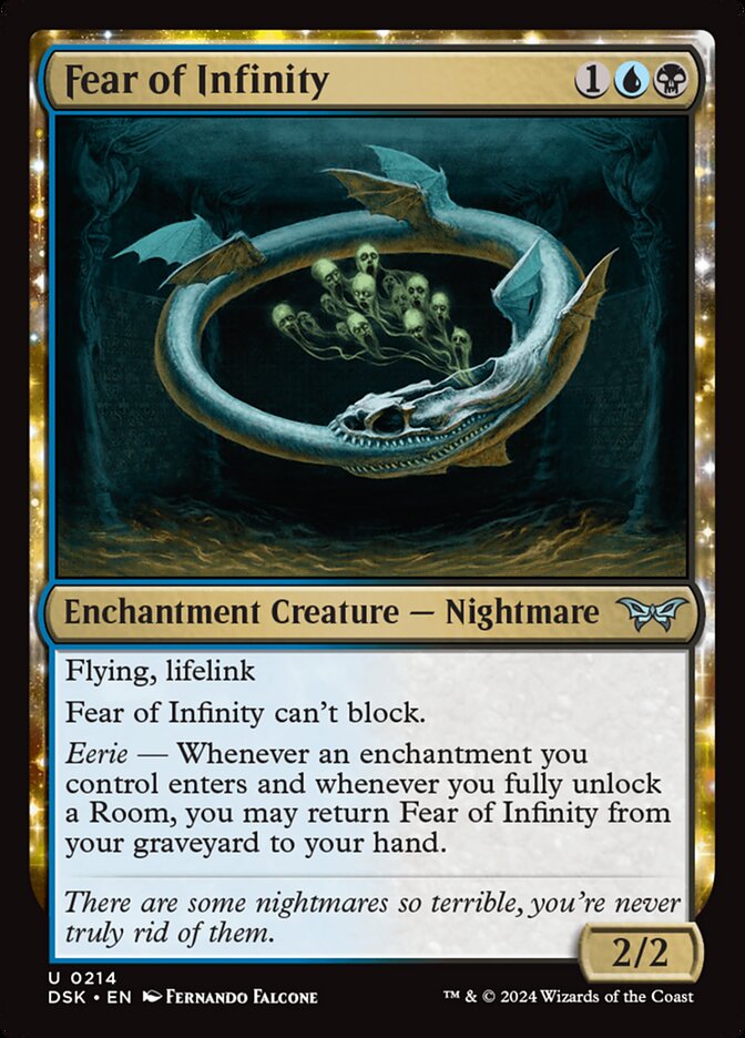Fear of Infinity - [Foil] Duskmourn: House of Horror (DSK)