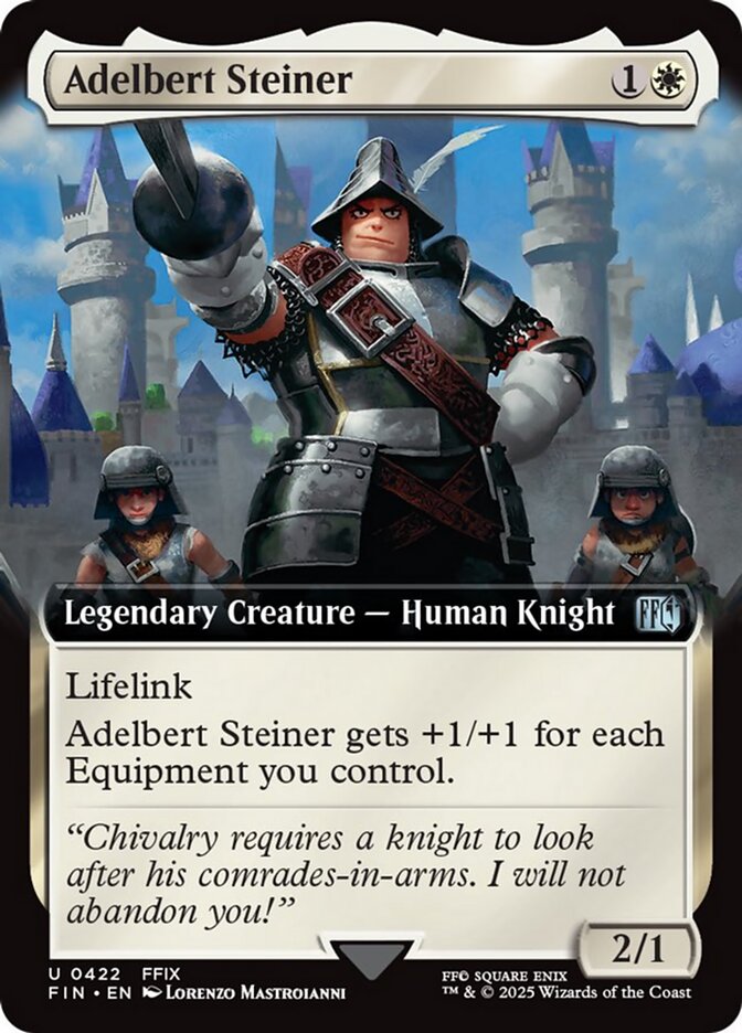 Adelbert Steiner (422) - [Extended Art] Final Fantasy (FIN)