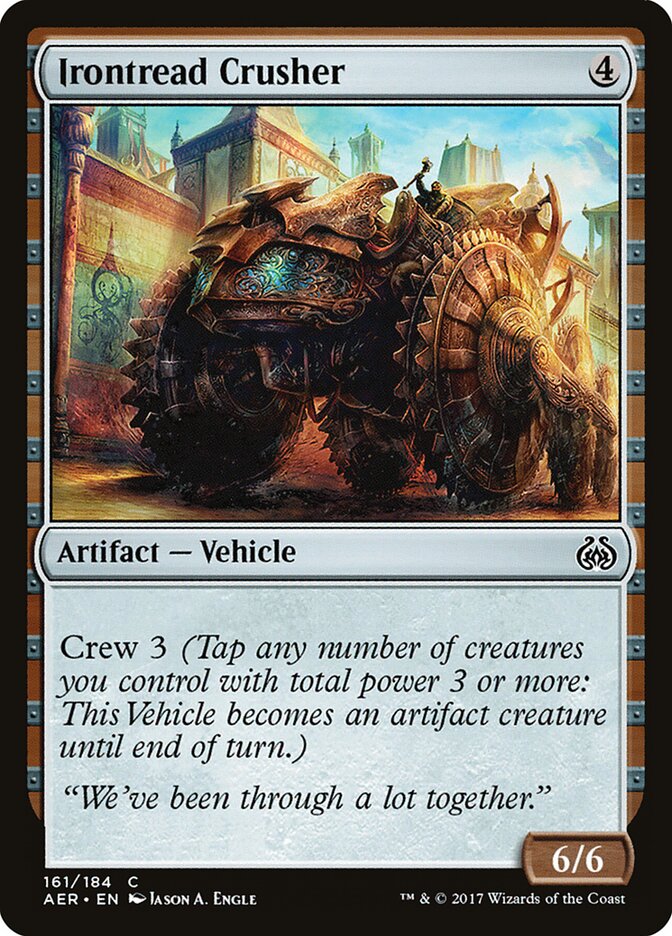 Irontread Crusher (161) - Aether Revolt (AER)