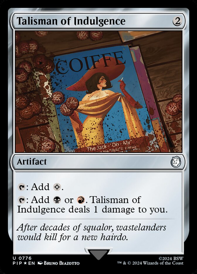 Talisman of Indulgence - [Surge Foil] Fallout (PIP)