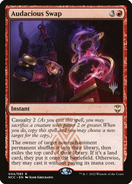 Audacious Swap (44p) - New Capenna Commander Promos (PNCC)
