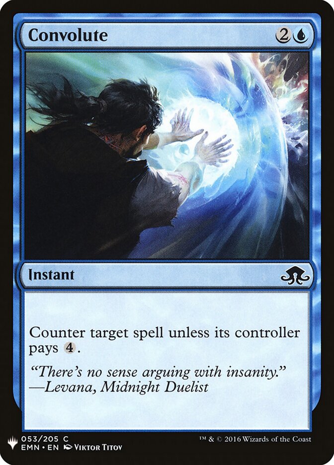 Convolute (EMN-53) - The List (PLST)