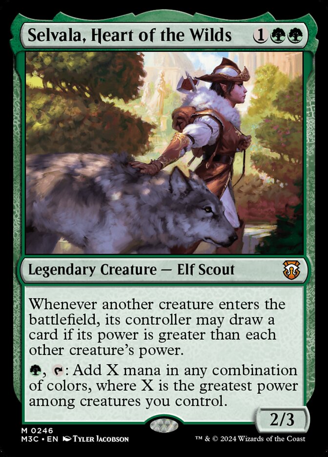Selvala, Heart of the Wilds (246) - Modern Horizons 3 Commander (M3C)