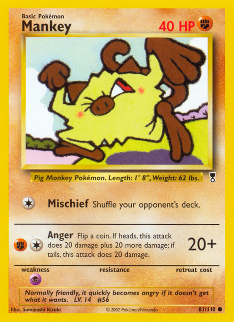 Mankey (81/110) - Legendary Collection (LC)
