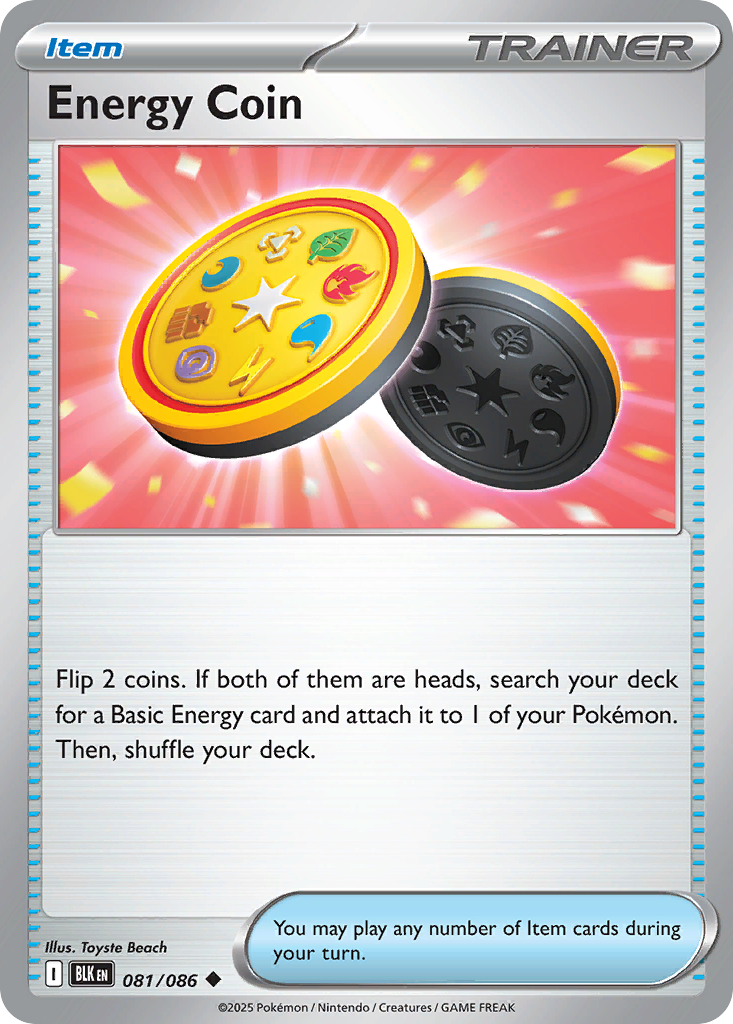 Energy Coin (81/86) - Black Bolt (BLK)