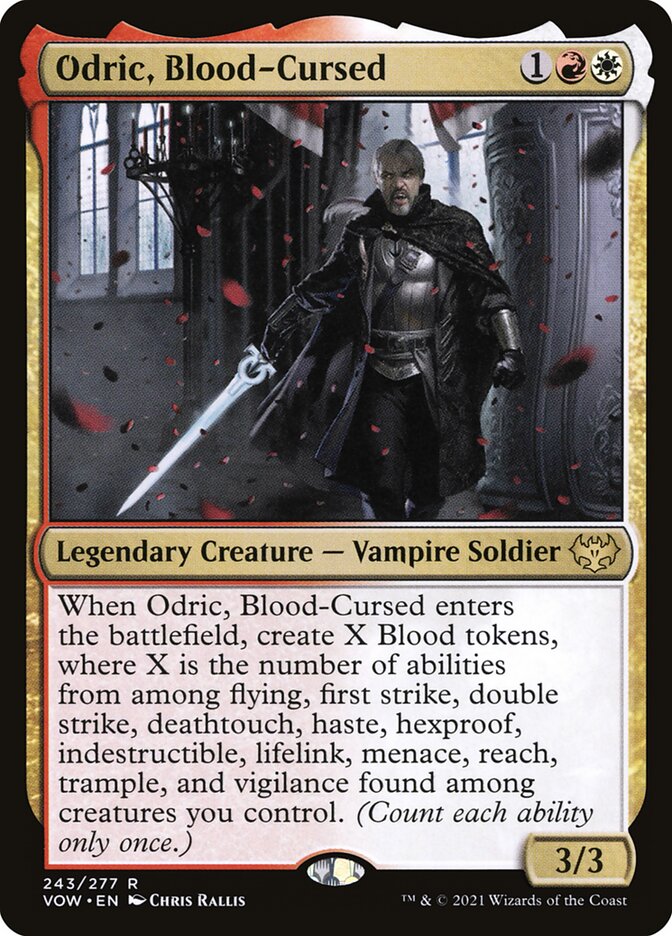 Odric, Blood-Cursed (243) - Innistrad: Crimson Vow (VOW)