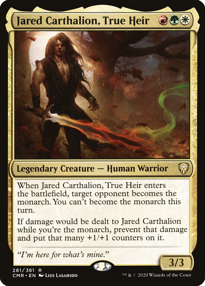 Jared Carthalion, True Heir (281) - Commander Legends (CMR)