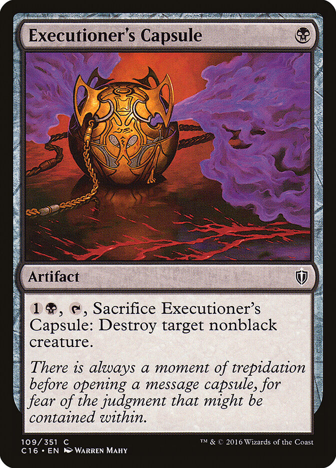 Executioner's Capsule (109) - Commander 2016 (C16)