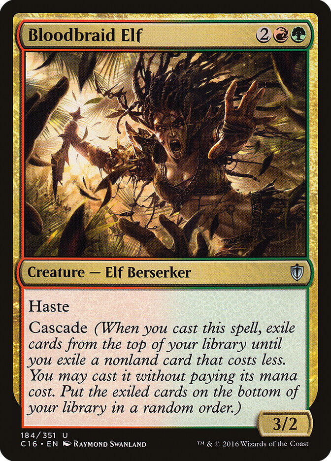 Bloodbraid Elf (184) - Commander 2016 (C16)