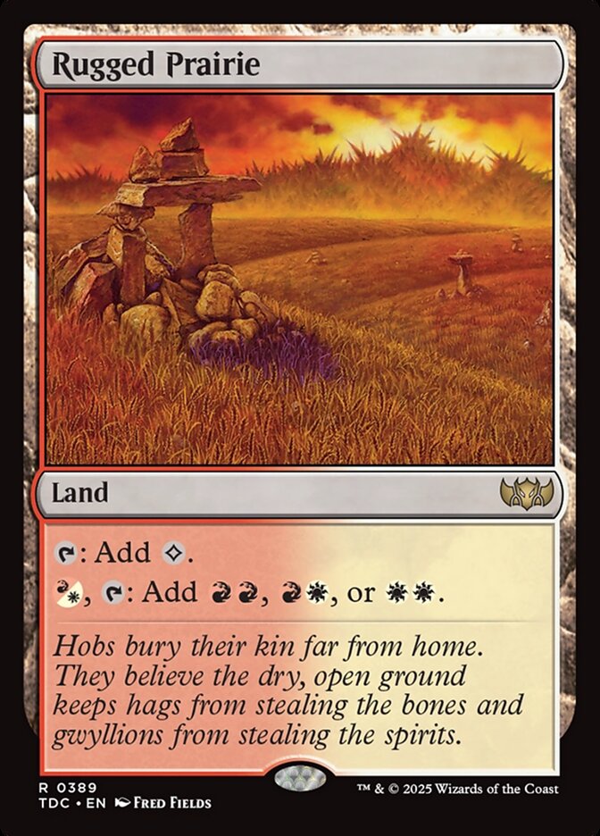 Rugged Prairie - Tarkir: Dragonstorm Commander (TDC)