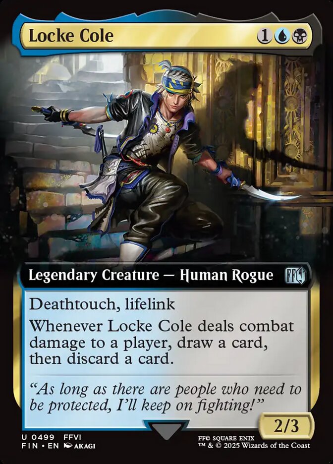 Locke Cole (499) - [Extended Art] Final Fantasy (FIN)