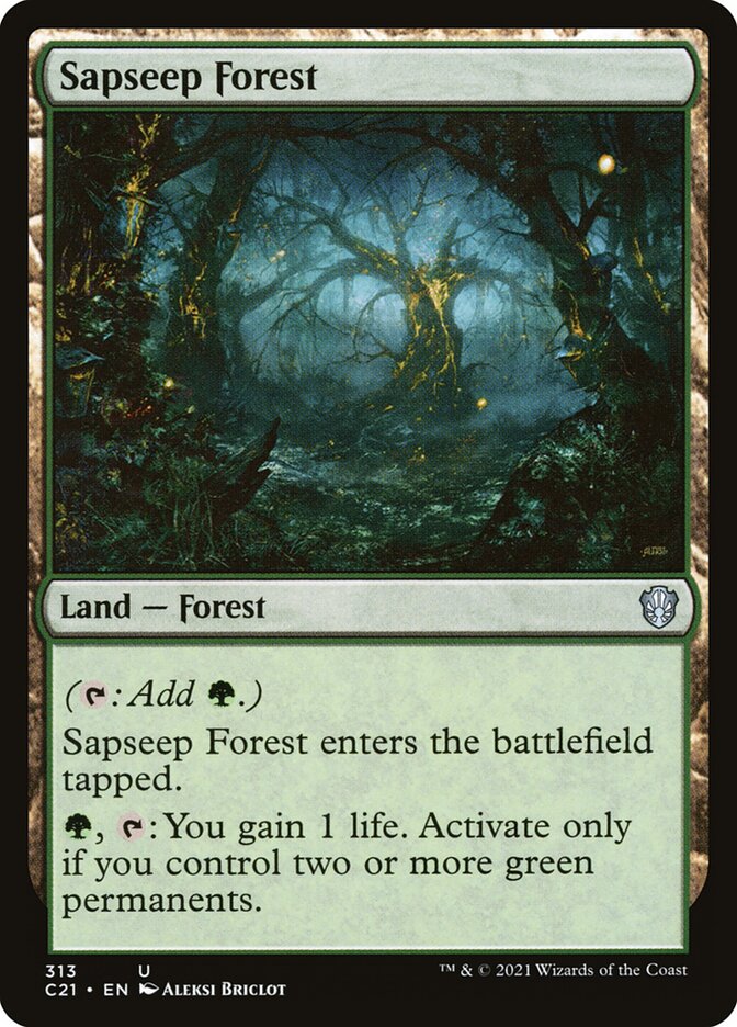 Sapseep Forest (313) - Commander 2021 (C21)