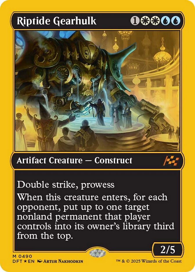 Riptide Gearhulk - [First Place Foil] Aetherdrift (DFT)