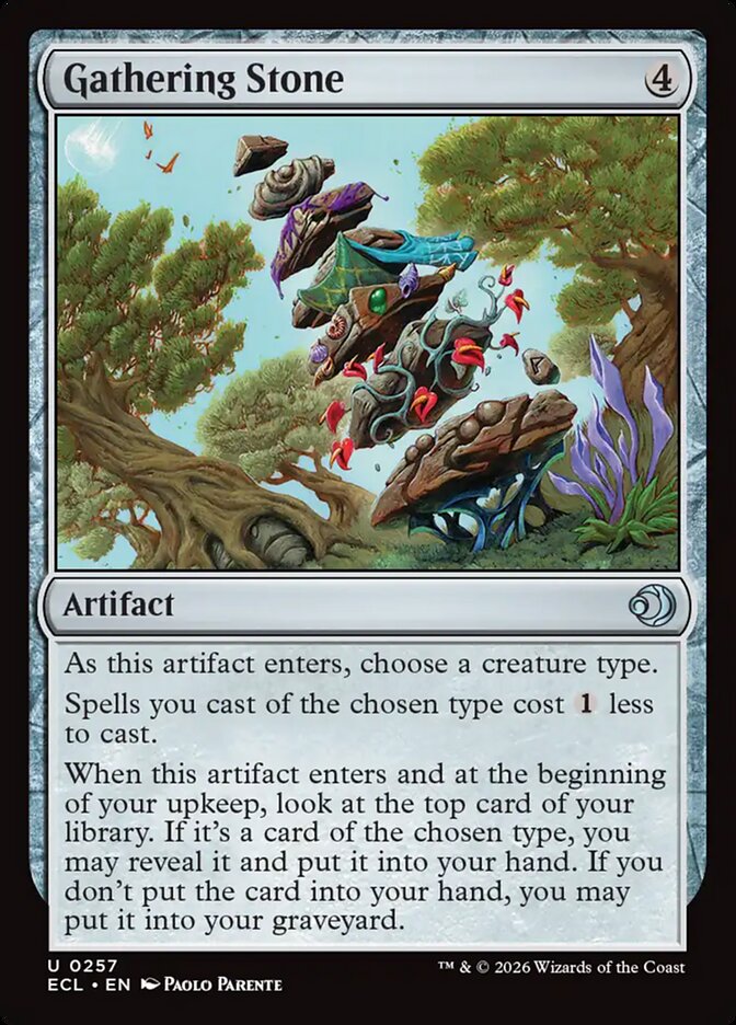 Gathering Stone (257) - Lorwyn Eclipsed (ECL)
