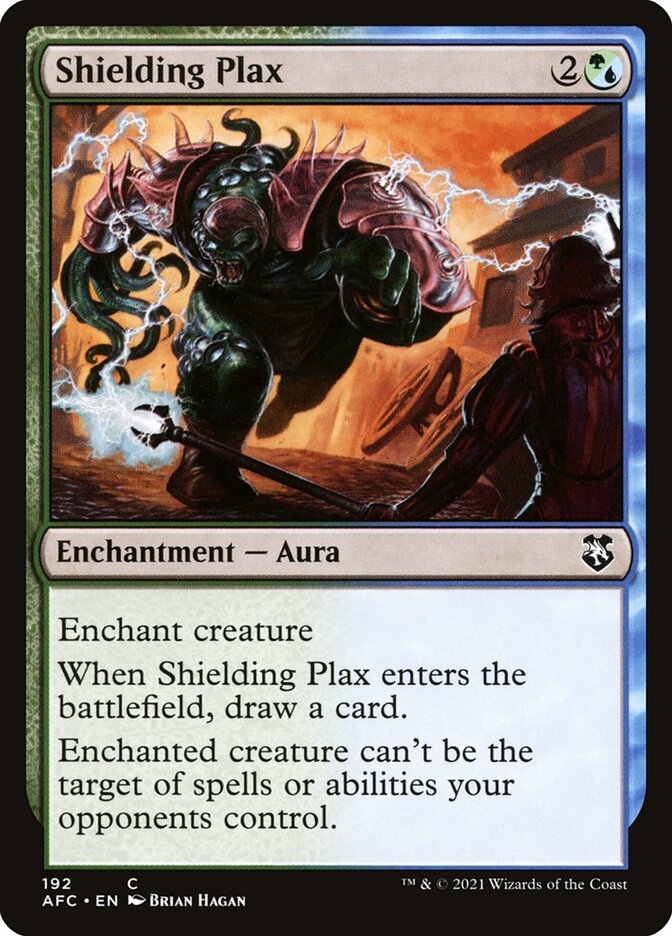 Shielding Plax (192) - Forgotten Realms Commander (AFC)