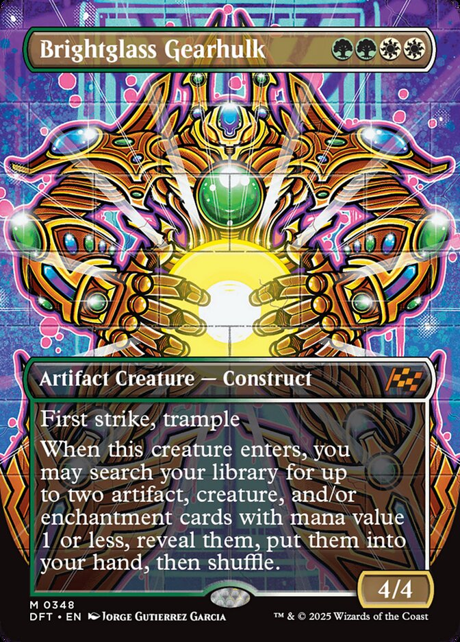 Brightglass Gearhulk - [Borderless] Aetherdrift (DFT)
