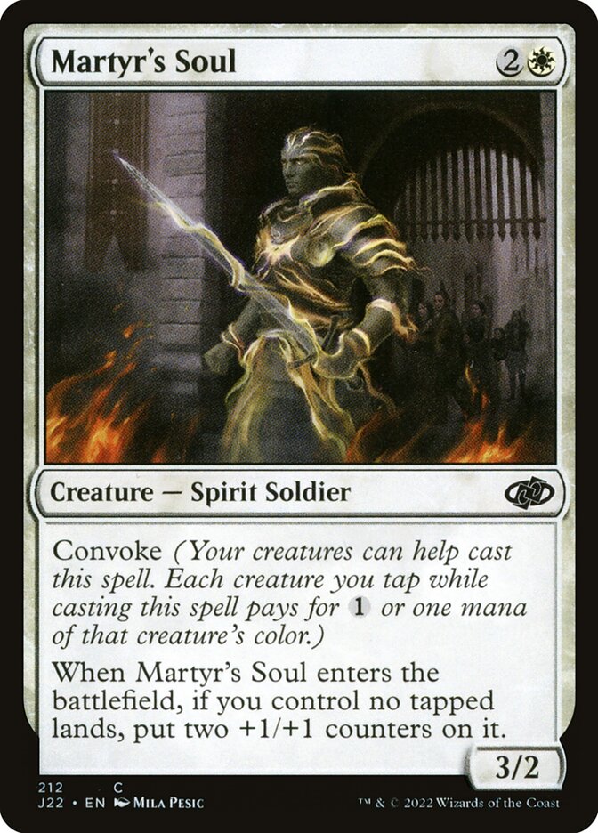 Martyr's Soul (212) - Jumpstart 2022 (J22)