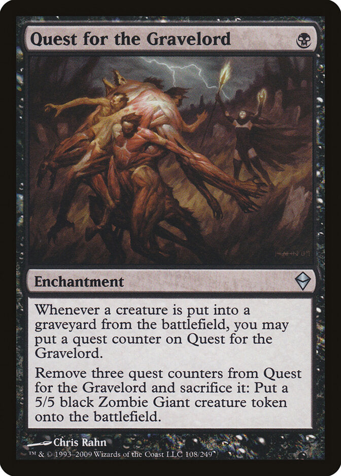 Quest for the Gravelord (108) - Zendikar (ZEN)