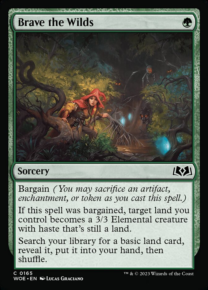 Brave the Wilds (165) - Wilds of Eldraine (WOE)