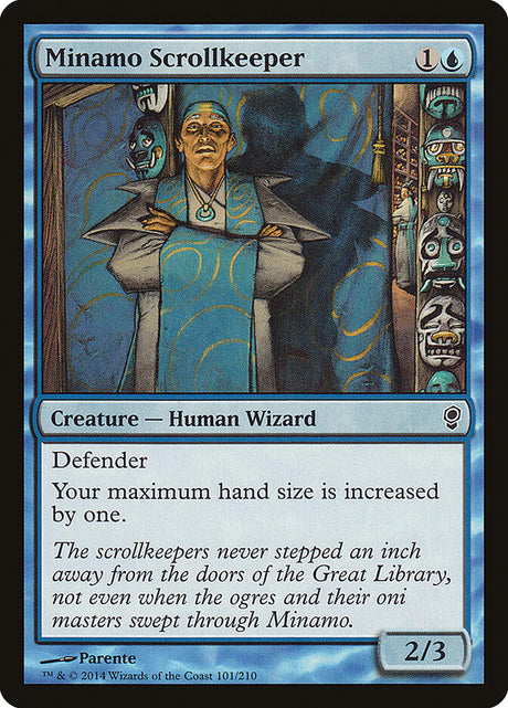 Minamo Scrollkeeper (101) - Conspiracy (CNS)