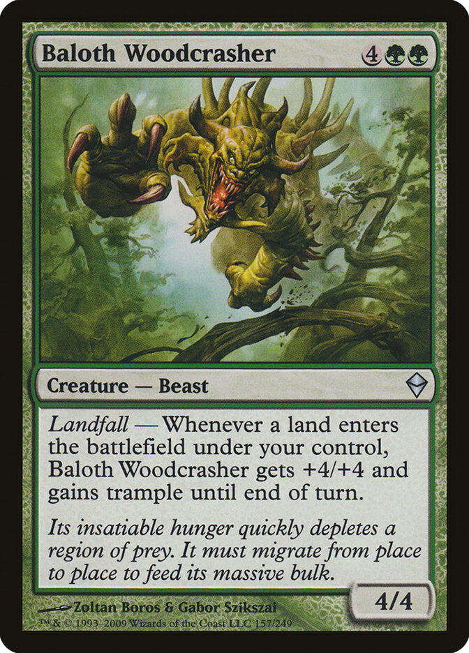 Baloth Woodcrasher (157) - Zendikar (ZEN)