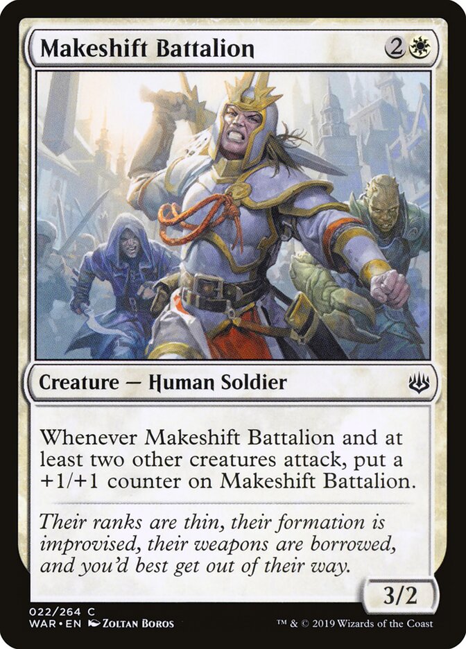 Makeshift Battalion (22) - War of the Spark (WAR)