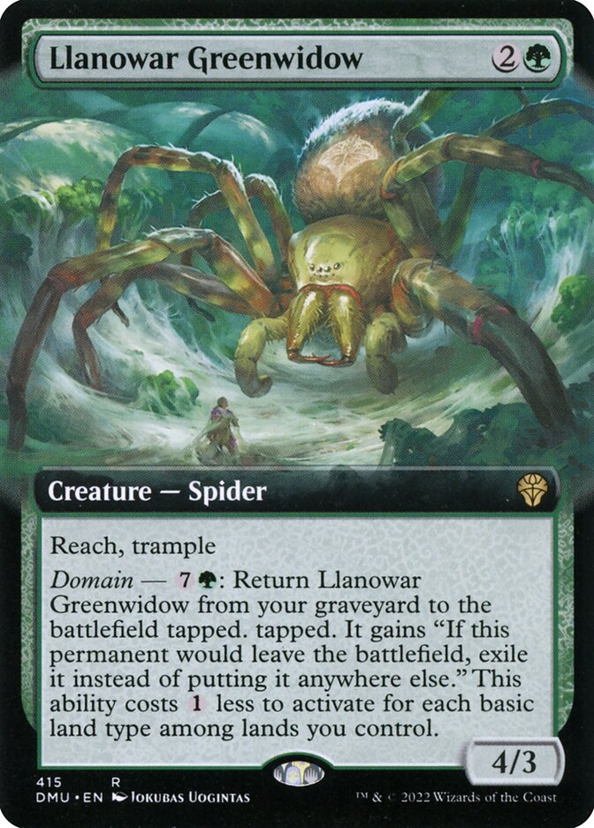 Llanowar Greenwidow (415) - Dominaria United (DMU)