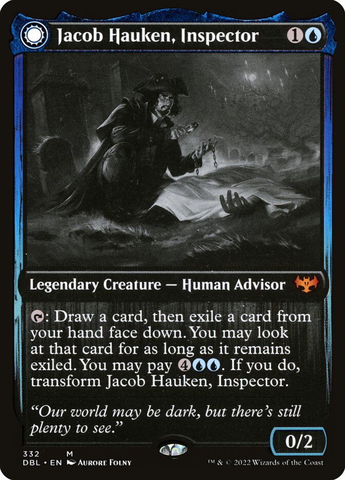 Jacob Hauken, Inspector // Hauken's Insight - Innistrad: Double Feature (DBL)