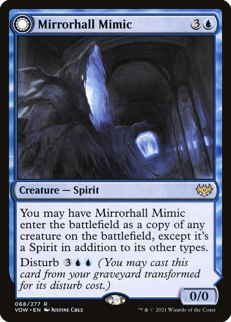 Mirrorhall Mimic // Ghastly Mimicry (68) - Innistrad: Crimson Vow (VOW)
