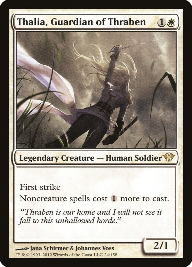 Thalia, Guardian of Thraben (24) - Dark Ascension (DKA)