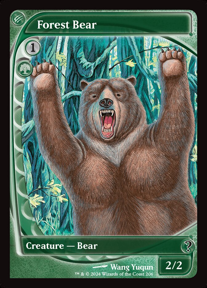 Forest Bear (206) - Mystery Booster 2 (MB2)