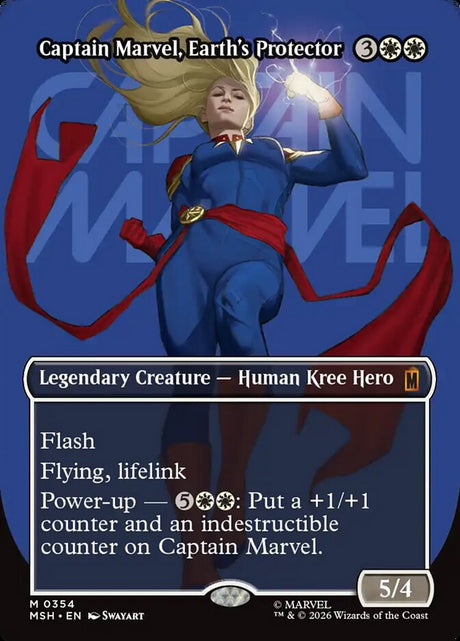 Captain Marvel, Earth's Protector (354) - Marvel Super Heroes (MSH)