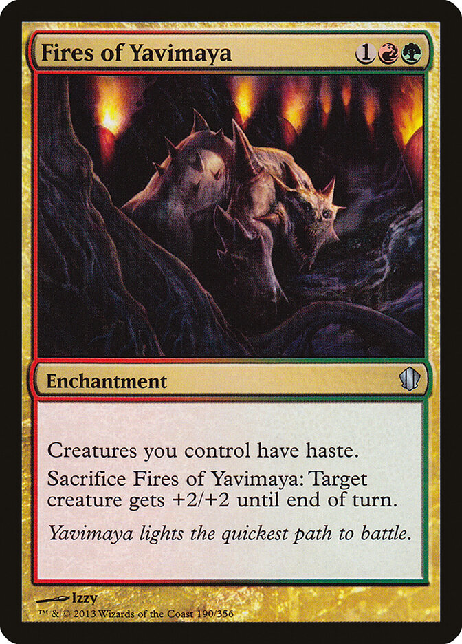 Fires of Yavimaya (190) - Commander 2013 (C13)