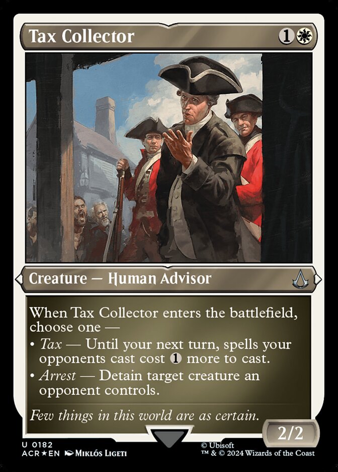 Tax Collector - [Etched Foil] Assassin's Creed (ACR)