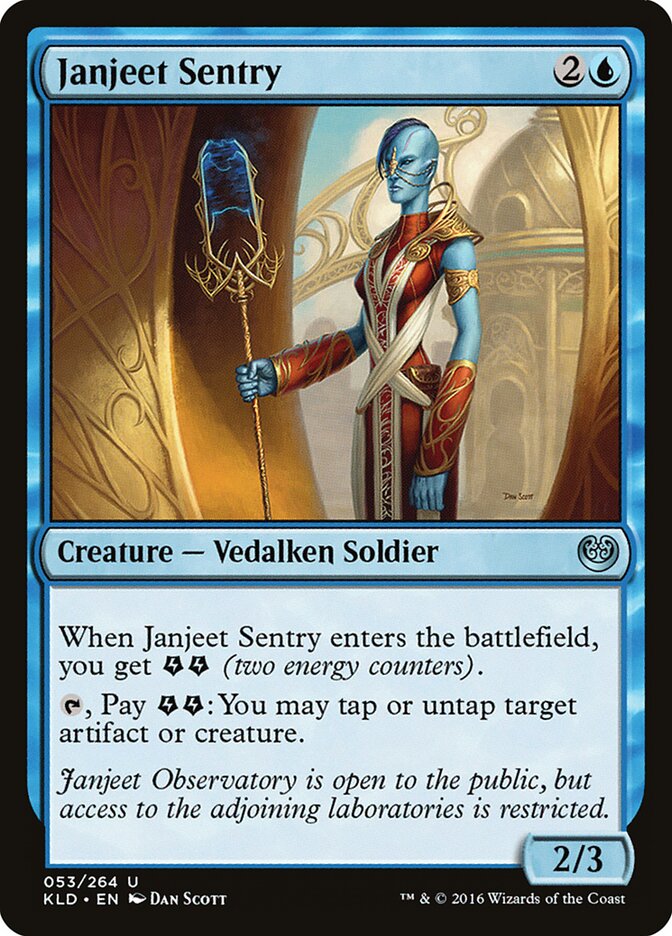 Janjeet Sentry (53) - Kaladesh (KLD)