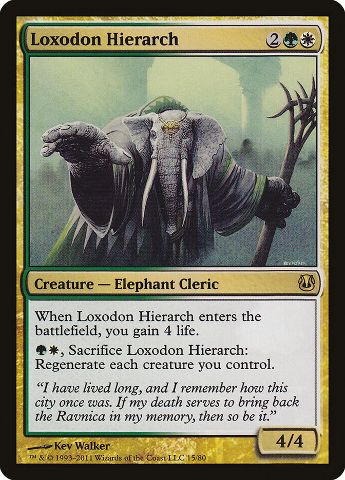 Loxodon Hierarch (15) - Duel Decks: Ajani vs. Nicol Bolas (DDH)