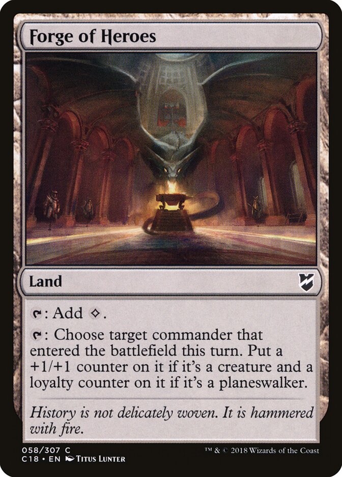 Forge of Heroes (58) - Commander 2018 (C18)