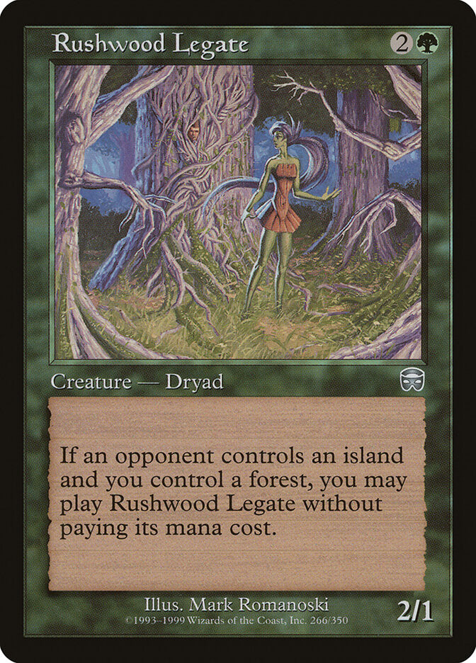 Rushwood Legate (266) - Mercadian Masques (MMQ)
