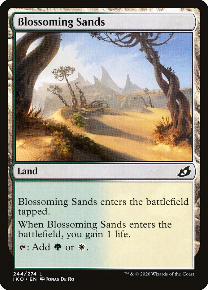 Blossoming Sands (244) - Ikoria: Lair of Behemoths (IKO)