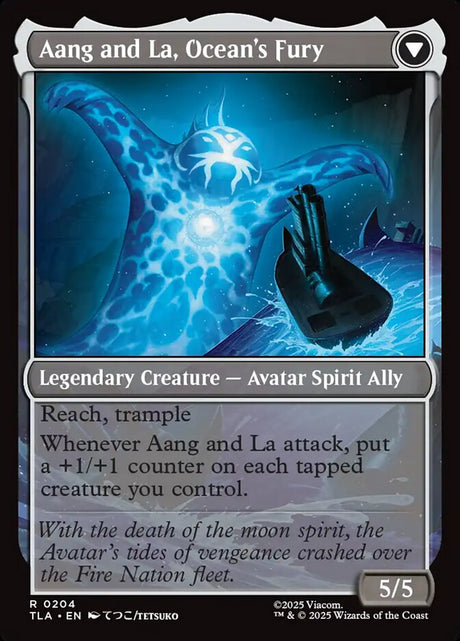 Aang, Swift Savior // Aang and La, Ocean's Fury (204) - Avatar: The Last Airbender (TLA)
