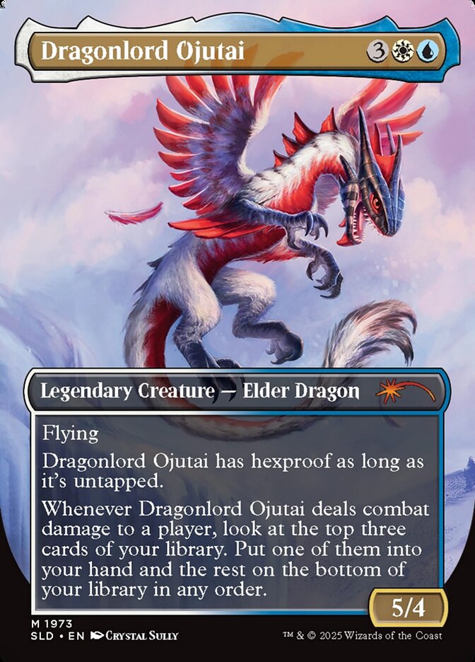 Dragonlord Ojutai // Dragonlord Ojutai (1973) - Secret Lair Drop (SLD)