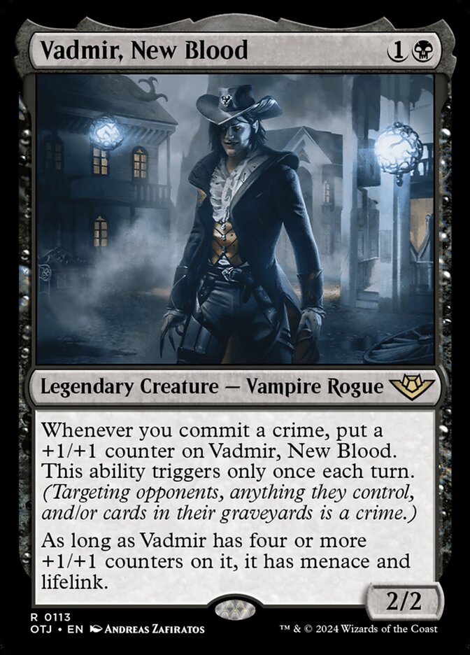 Vadmir, New Blood (113) - Outlaws of Thunder Junction (OTJ)