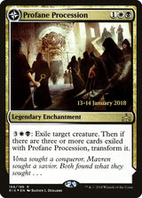 Profane Procession // Tomb of the Dusk Rose (166s) - Rivals of Ixalan Promos (PRIX)