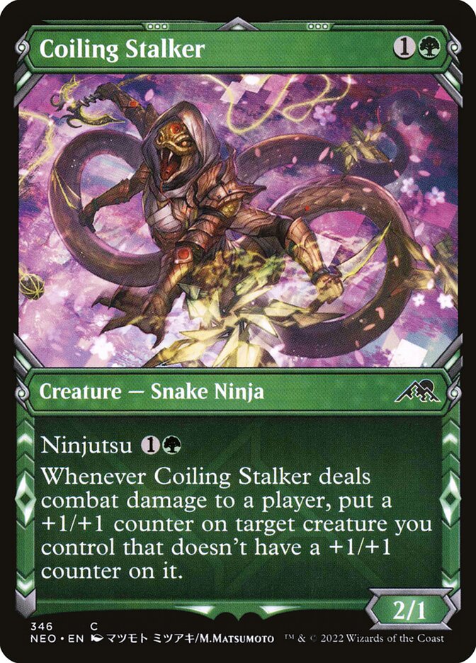 Coiling Stalker (346) - Kamigawa: Neon Dynasty (NEO)