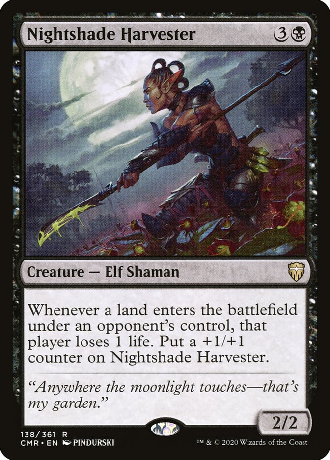 Nightshade Harvester (138) - Commander Legends (CMR)