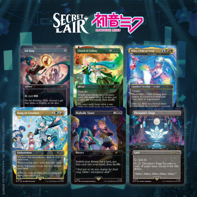 Secret Lair Drop: Secret Lair x Hatsune Miku: Digital Sensation EN - Non-Foil Edition - Secret Lair Drop Series (SLD)