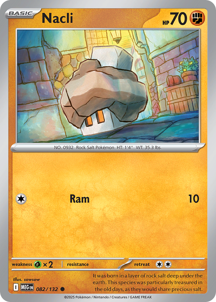 Nacli (82/132) - [Reverse Holo] Mega Evolution (MEG)